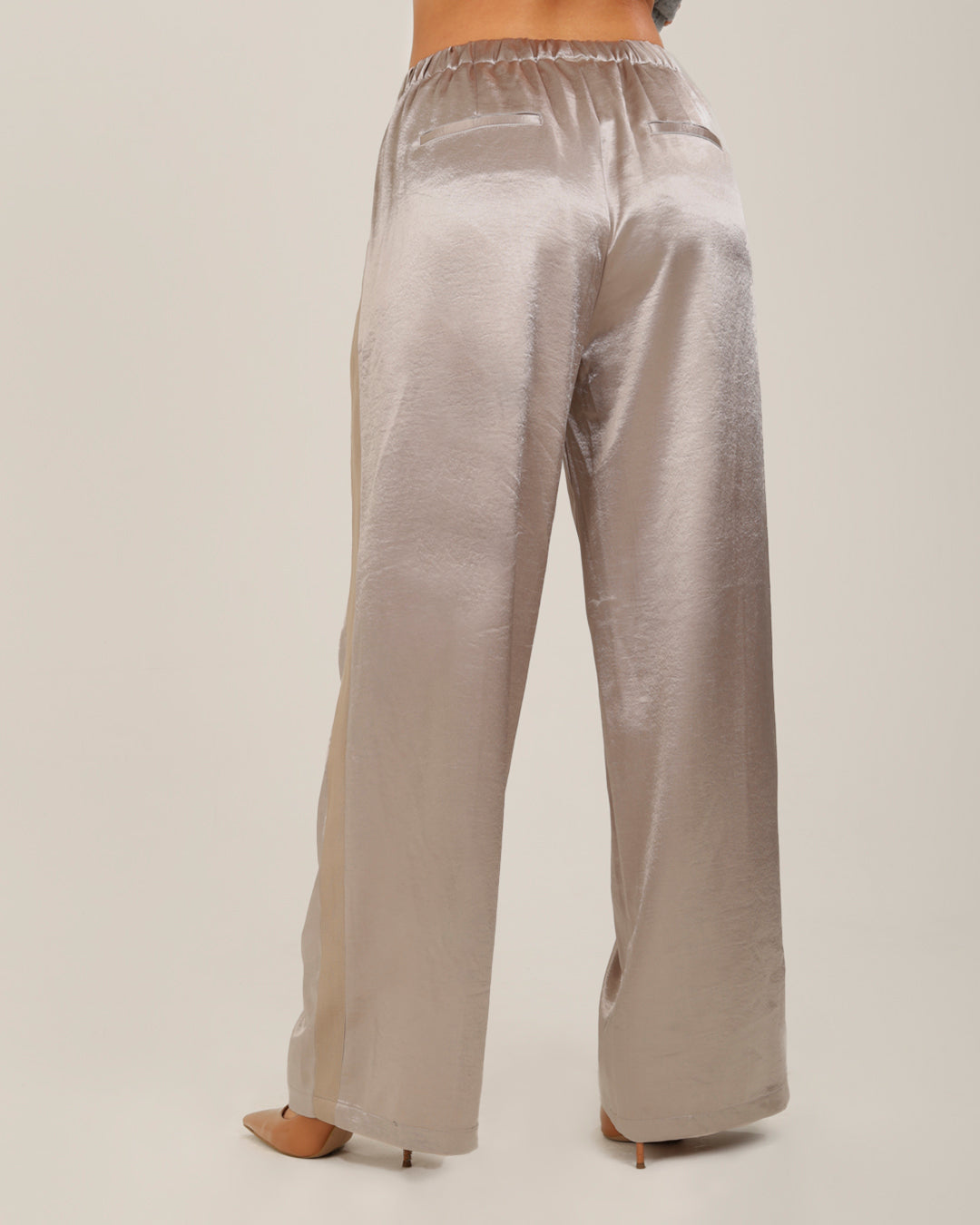 Pantalón Satin Étoile Nude