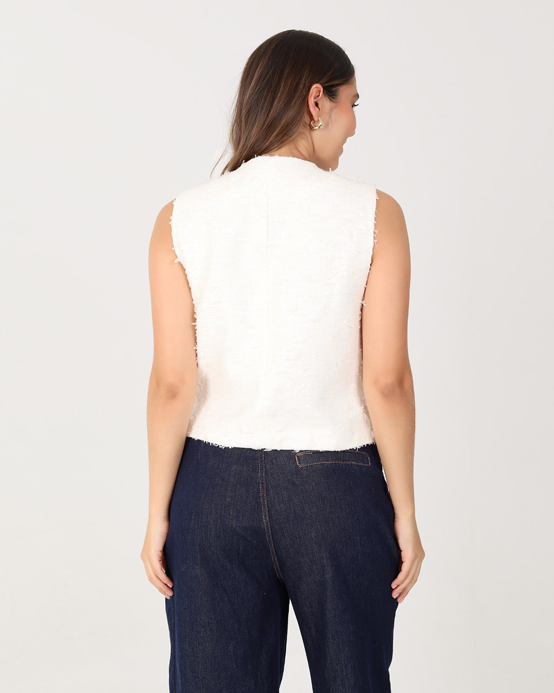 Chaleco Tweed París