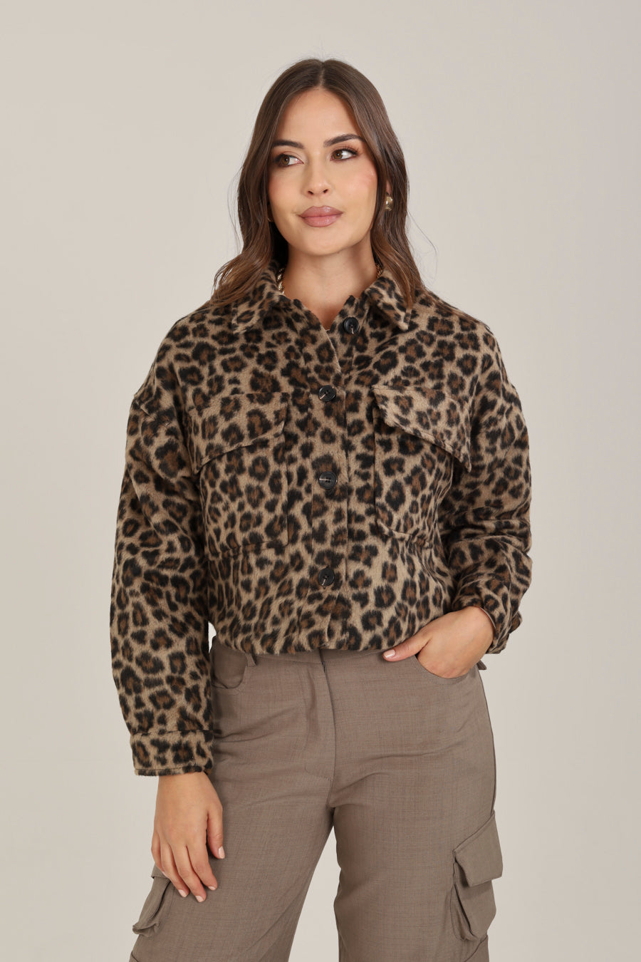 Chaqueta Chic Léopard