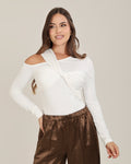 Blusa Nœud Sculptural