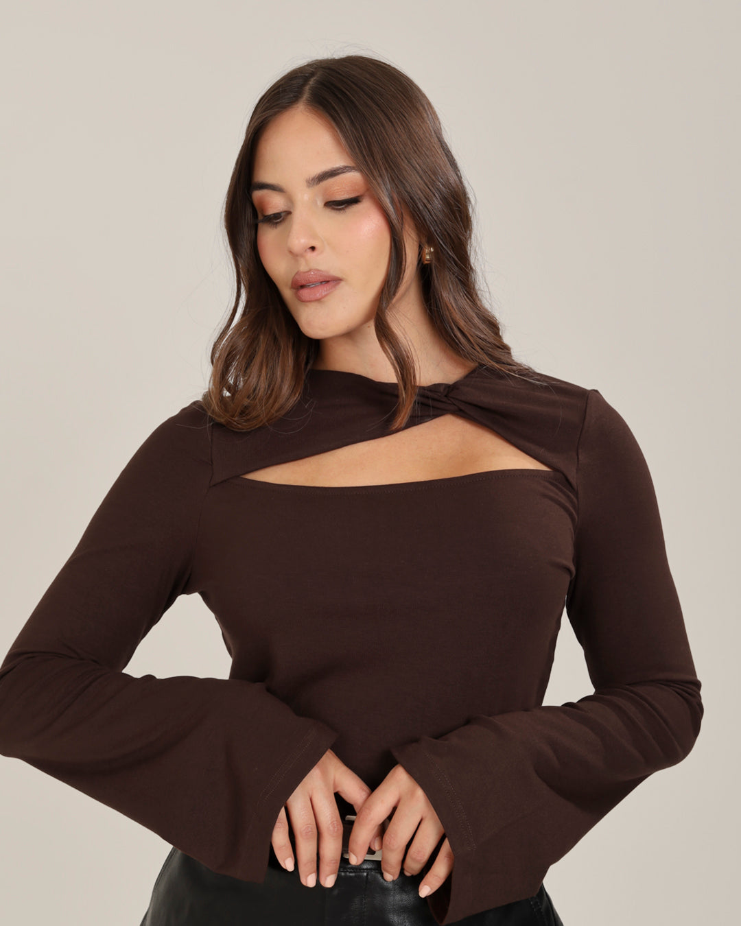 Blusa Mystère Chocolat