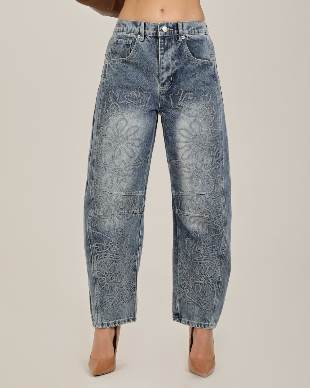 Jean Broderie Fleurie