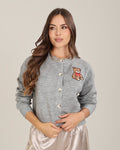 Cardigan Amour Gris
