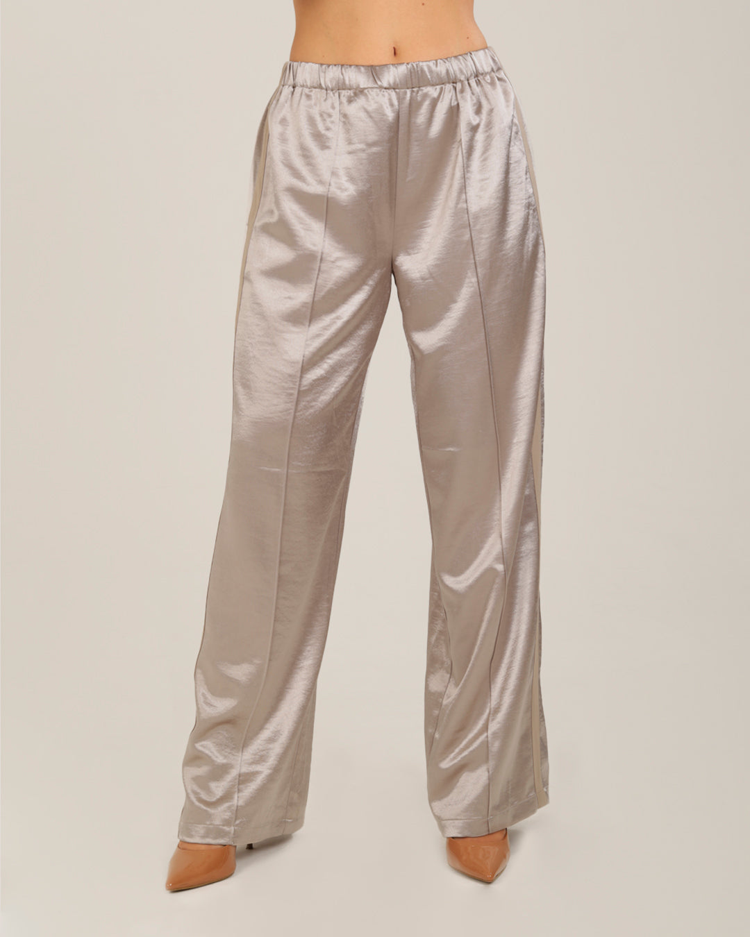 Pantalón Satin Étoile Nude