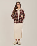 Chaqueta Plaid Hiver