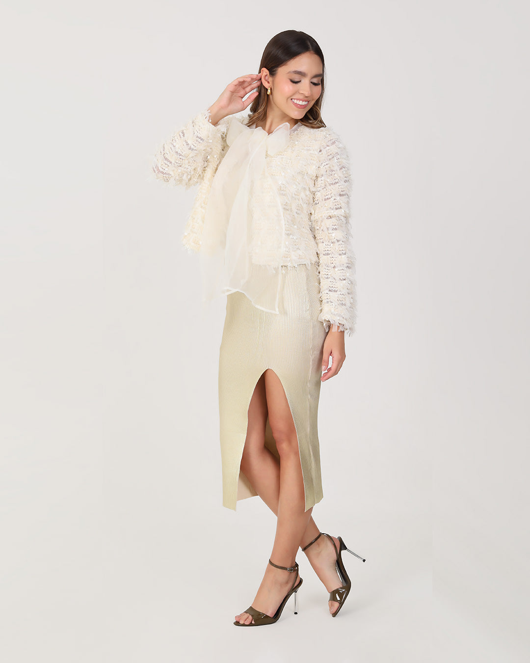 Vestido Tweed Cannes