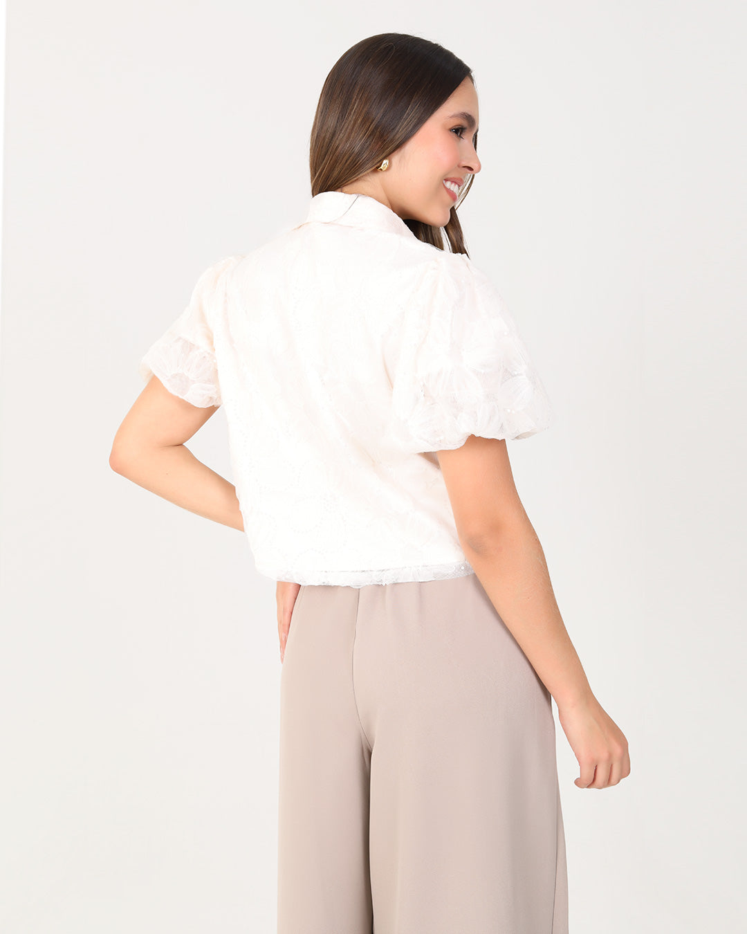Blusa Fleur Nuit