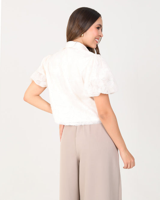 Blusa Fleur Nuit