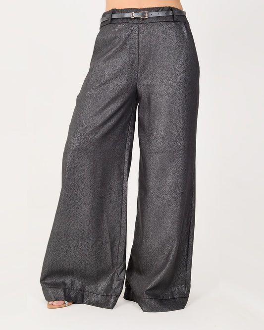 Palazzo Glitter Noir